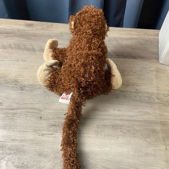 Webkinz Cheeky Monkey, NO code. Brown and Tan Monkey Plush, soft - Picture 3 of 8